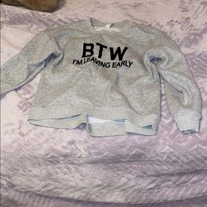 Comfy and warm crew neck